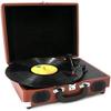 ERoomQ Record Players, Record Player, Vinyl Turntable with 2 Built-in Speakers, 3-Speed Portable Vinyl Player, RCA Outp view 1