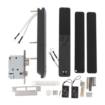 Smart Door Entry Lock IP65 Water Digital Keypad Fingerprint Password Card Keyless Entry Lock with APP for 35mm to 80mm Doors