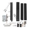 Smart Door Entry Lock IP65 Water Digital Keypad Fingerprint Password Card Keyless Entry Lock with APP for 35mm to 80mm Doors view 1