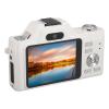 4K 58MP Digital Camera, Auto Focus Anti Shake Face Detection, Wide Angle Macro Lens, 20x Zoom, 2.88" LCD Screen Vlogging Camera for Live Streaming, White view 1