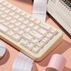 mintcaps Keycaps - 144Keys Dye-Sublimation PBT Keycaps Beige Cherry Profile Keycap for 65% 70% 75% 100% Gateron Cherry Mx Switches Mechanical Keyboard view 4