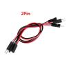 ACGTUY 10PCS 2.54MM Pitch Wire Line Female to Female 1P2 3 4 5 6 Pin Cable Connector Jumper Cable Wire Compatible with The PCB 3D Printer(Male to Male,Lengh 10CM_8PIN) view 4