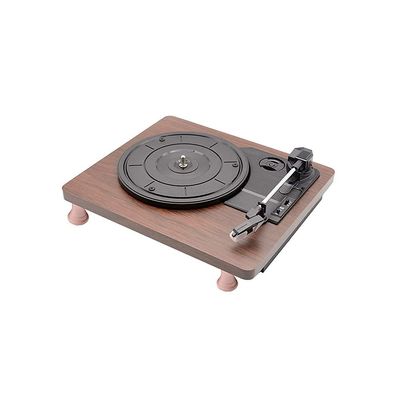 ERoomQ Record Player Retro, Music Box Vinyl Record Player, Turntable with Stereo 3-Speed, Record Player, RCA Output, Vintage Phonogr