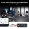 Aluminium Alloy Plug and Play Ground Noise Filter, Buzzing Noise Elimination for Car Audio System Home Stereo, Isolating The Noise and Safeguarding Your Equipment view 2