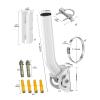 Adjustable Long Wall Mount for Internet Kit Satellite, Roof Mount with Mount Adapter, J Pole Mounting Kit view 4