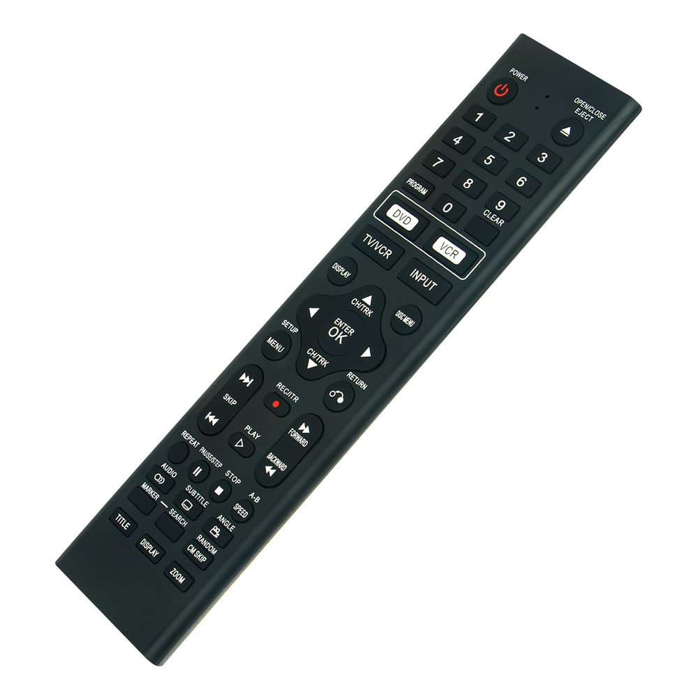 6711R1P081V Replace Remote Control Compatible with LG Zenith DVD VCR Combo Player XBV613 XBV713