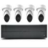 LTS Sapphire 4MP Starlight Turret Camera (4 x LXIP1142W-28MA) & 16-Channel NVR Bundle (LTN6216N-P16) - PoE, 4K Support, H.265+ Video Compression ( view 1