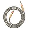 0.8M 4 Pole Stero Audio Cable Car AUX MP3/MP4 3.5mm Male to Male view 1