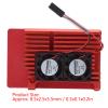 Aluminum Alloy Case Box with Fan Heat Dissipation Accessory for Pi 4 B+ view 2