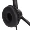 QANYEGN RJ9 Telephone Headset, Office Telephone with Noise Canceling Mic, Corded Binaural Headset Headphone for VOIP Phone view 4