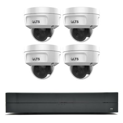 LTS Sapphire 16CH NVR 4MP Platinum Vandal Dome IP Cameras Bundle Kit (LTCMIP7342W-6M/LTN6216N-P16)