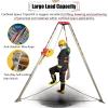 Barriers, Rescue Equipment Sewer Rescue Tripod Rescue Tripod Sewer Tunnel Lift Tripod Kit with 1800LBS Safety Self-Locking Device Lifting Winch Aluminum Traditional view 2