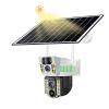 QDVOPHZA Wireless 4G Sim Card Solar Camera 4K 8MP Dual Lens WiFi Surveillance Camera PIR Security Outdoor Waterproof IP PTZ CCTV(4G Camera No Card) view 2