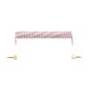 Chunsu Keyboard Coiled TRRS Handmake DIY Split Data Cables Mechanical Keyboard Sofle Data Cable Transfer(48) view 1