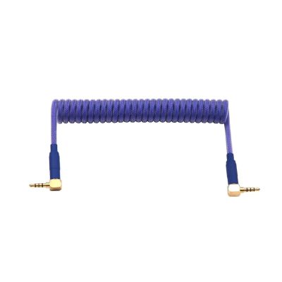 Chunsu Keyboard Coiled TRRS Handmake DIY Split Data Cables Mechanical Keyboard Sofle Data Cable Transfer(26)