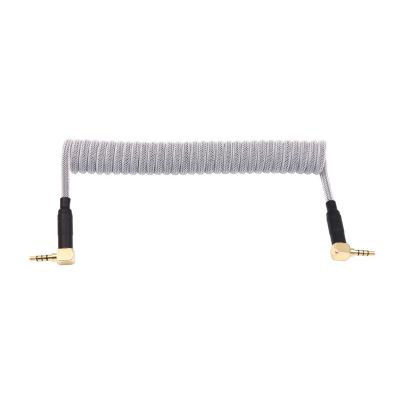 Chunsu Keyboard Coiled TRRS Handmake DIY Split Data Cables Mechanical Keyboard Sofle Data Cable Transfer(18)