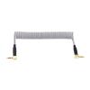 Chunsu Keyboard Coiled TRRS Handmake DIY Split Data Cables Mechanical Keyboard Sofle Data Cable Transfer(18) view 1