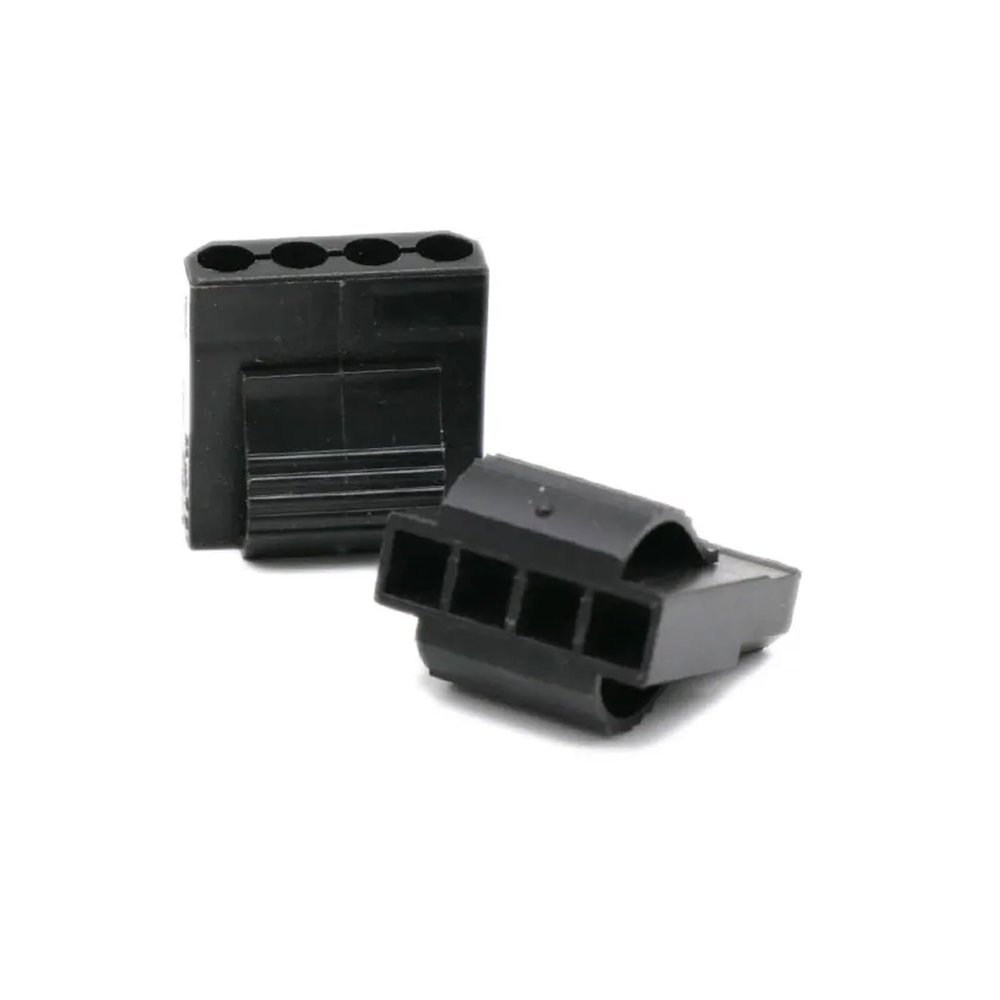 Chunsu Female Connectors 5.08MM 4Pin Female Molex/IDE Power Housing Connector 10pcs/lot(with Bilateral Ear)