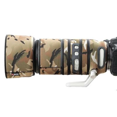 XCOAT Waterproof Lens Covers Camera Rain Covers for Canon RF 100-500 F/4.5-7.1 L is USM,Anti-Impact Protective Case (Multi-Terrain Camouflage)