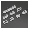 Chunsu Clear Black Plastic Cable Combs for 24pin 8pin 6pin Cables(8pin Comb,11) view 2