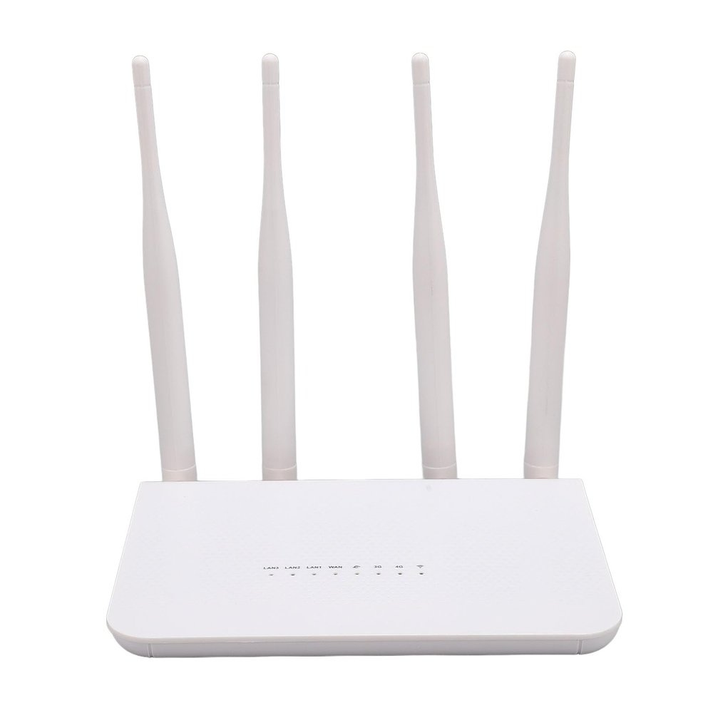 4G Wi Fi Hotspot Router, Portable 4G LTE Codless Router, CPE210T CPE 300mbps Unlocked Wi Fi Hotspot Router with SIM Card Slot for Home Office (US Plug)