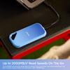 SANDISK 1TB Creator Pro Portable SSD - Up to 2000MB/s, for Laptops and Computers, USB-C, USB 3.2 Gen 2x2, IP65 Water and Dust Resistance, 1 Month of Adobe Creative Cloud Included - SDSSDE81C-1T00-G25 view 2