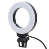LED Light with Clip for Video C e Online Meeting, Selfie Light for Camera, 4in Fill Light with 3 Color Modes for Brighter Images view 1