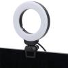 LED Light with Clip for Video C e Online Meeting, Selfie Light for Camera, 4in Fill Light with 3 Color Modes for Brighter Images view 3