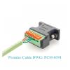 ACGTUY DB9 Female 9 Pin to Terminal Block CAN Terminator CAN Bus Adapter RS232 Serial Port Solderless to Screw Terminal Resistance view 4