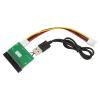 Acouto 1.44MB 3.5in Floppy Drive Connector to USB Cable A Plug and Play for Fast Data Transfer - Compatible with 34 PIN Floppy Drive - Easy Installation - Slim Design for Convenience view 4
