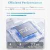 GenMachine Mini PC AMD Ryzen 3 4300U, High-Performance Mini Computer for Home and Office, 8GB RAM, 256GB SSD, 4K HDMI, Wi-Fi 6, Bluetooth 5.2, Compact and Quiet Design view 2