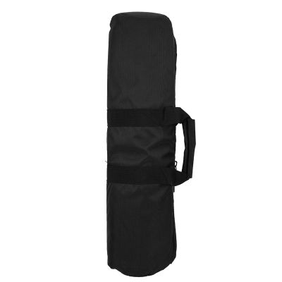 Akozon Black Nylon Tripod Transport Bag  Reinforced Photographic Equipment Protective Shoulder Bag (65cm*12cm)