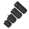 Akozon Black Neoprene DSLR Lens Protective Bags, Set of 4; Small, Medium, Large, and Extra Large view 2