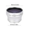0.45X Silver Ical Glass Camera Wide Angle Magnification Lens for 37mm Camera - Compatible with Camera Wide Angle Lens, Additional Lens view 4