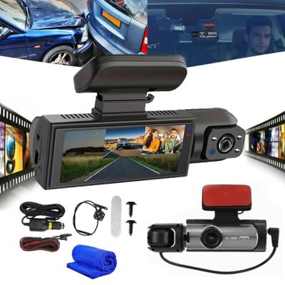 1080p HD Front & Rear Dashcam, 2026 New Car Camera - Dash Cam Front and Rear 24/7 Recording, Dash Cam for Car Safety, Dash Camera W/Wi-Fi, Night Vision, 24hr Parking (DashCam)