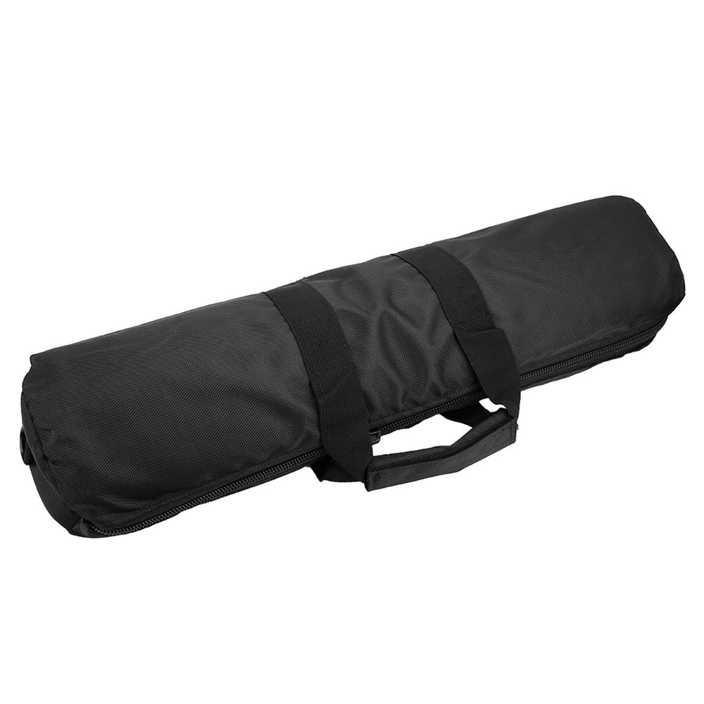 Akozon Black Nylon Tripod Transport Bag  Reinforced Photographic Equipment Protective Shoulder Bag (55cm*12cm)