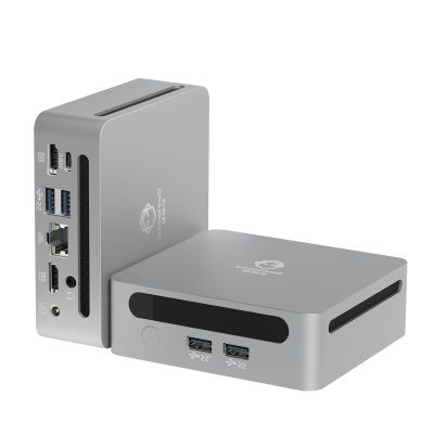 GenMachine Mini PC AMD Ryzen 5 4500U, High-Performance Mini Computer for Home and Office, 16GB RAM DDR4, 512GB SSD, 4K HDMI, Wi-Fi 6, Bluetooth 5.2, Compact and Quiet Design