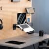 VIVO Pegboard Compatible 10 to 15.6 inch Laptop Mount Holder, Adjustable Notebook Tray, MOUNT-PB2L view 2