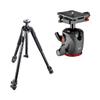 Manfrotto 190X 3-Section Aluminum Tripod with XPRO Magnesium Ball Head and MSQ6PL Quick Release Plate view 1