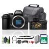 Nikon Z50II Mirrorless Camera Body Bundle with 64GB Memory Card + Cleaning Kit + Camera Bag + More Accessories view 1