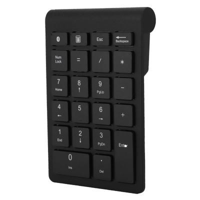 aqxreight BT304 22 Keys Numeric Keypad Keyboard Compatible with 5 0 Numeric Keypad is for Onthego Profession Need and Keyboard Goodbye (Black)
