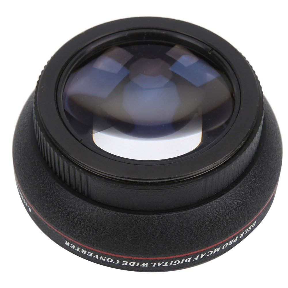 0.45x High Transmission Optical Glass Wide Angle Addon Lens for 67mm Cameras