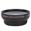 0.45x High Transmission Optical Glass Wide Angle Addon Lens for 67mm Cameras view 2
