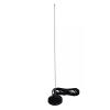 VHF UHF Tunable Antenna with 3 1/4" Black Magnet Mount, 12' RG58, Mini-UHF Connector. for Motorola Mobile Radio. TRAM1102-MUHF view 2