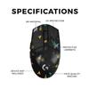 Mouse Skin Compatible with Logitech G305 Lightspeed - Magic Pineapple - Premium 3M Vinyl Protective Wrap Decal Cover - Easy to Apply | Crafted in The USA by MightySkins view 3