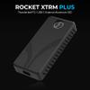 SABRENT Rocket XTRM Plus 4TB Thunderbolt 3 Portable SSD - High-Speed External Storage, Rugged Aluminum, USB-C Compatible, 2700MB/s, Bus-Powered, Plug & Play (SB-XTMP-4TB) view 2
