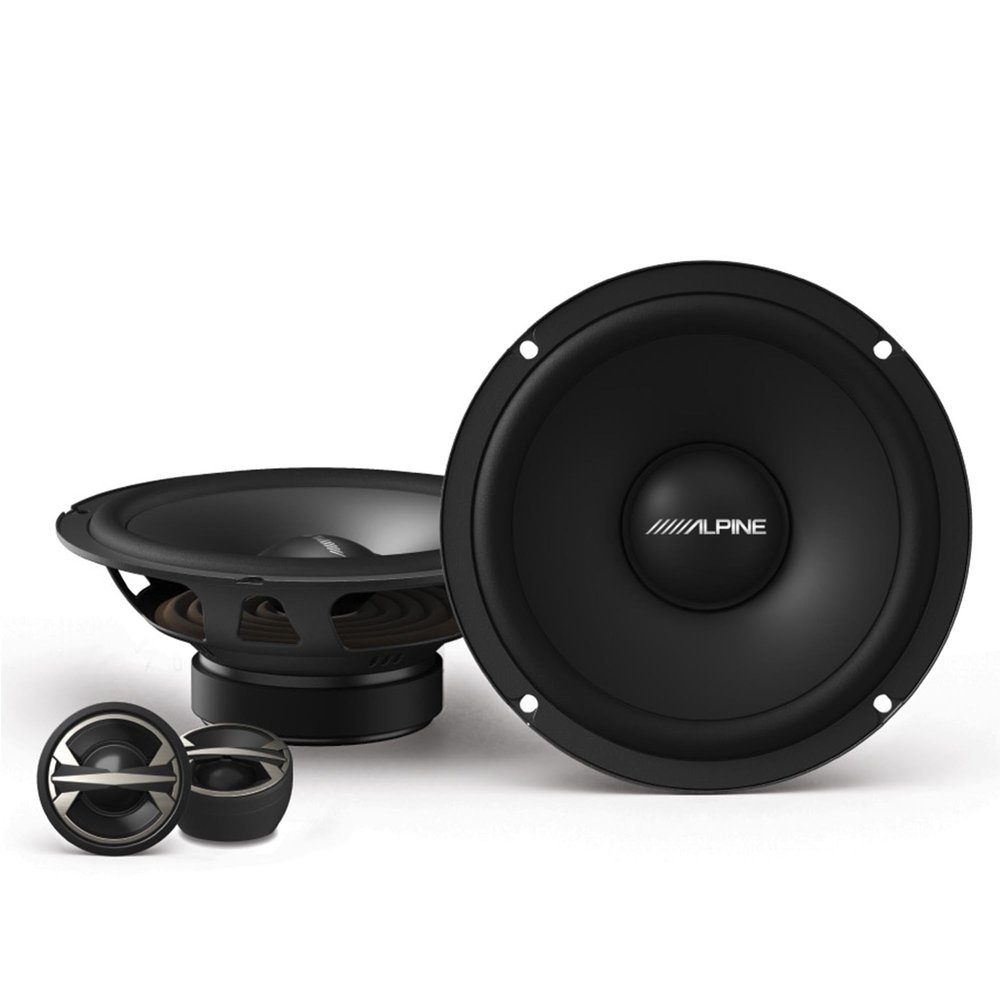 Alpine EL-E65C-G 6.5 Component 2-Way Speaker Set, Pair