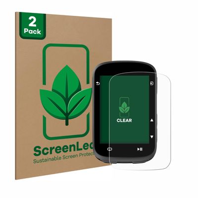 ScreenLeaf (2 Pack Screen Protector Compatible with CooSpo CS500 [Sustainable Screen Protection, Clear, Anti-Scratch]