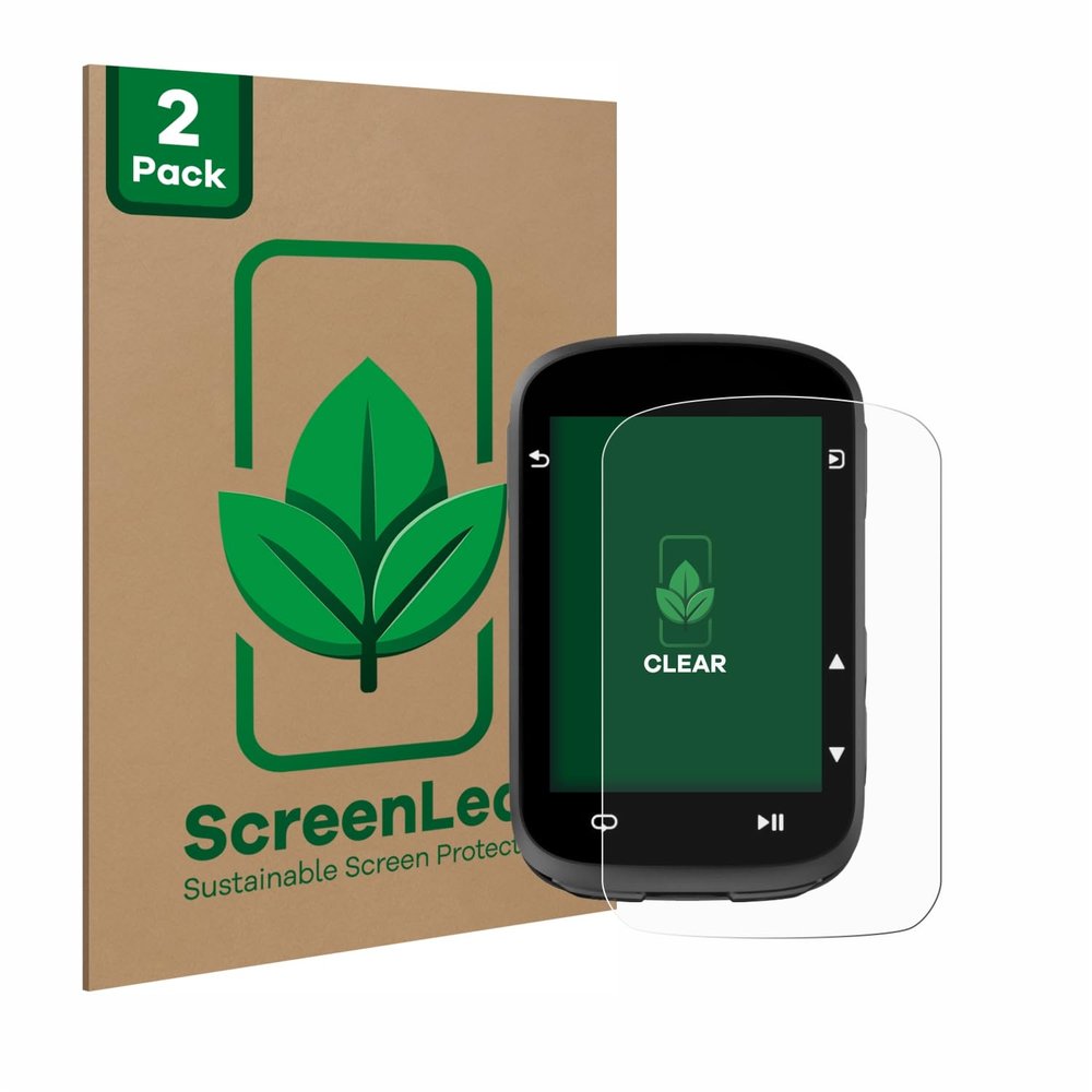 ScreenLeaf (2 Pack Screen Protector Compatible with CooSpo CS500 [Sustainable Screen Protection, Clear, Anti-Scratch]