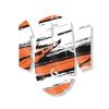 Glossy Glitter Mouse Skin Compatible with Logitech G305 Lightspeed - Grunge Orange - Premium 3M Vinyl Protective Wrap Decal Cover - Easy to Apply | Crafted in The USA by MightySkins view 1